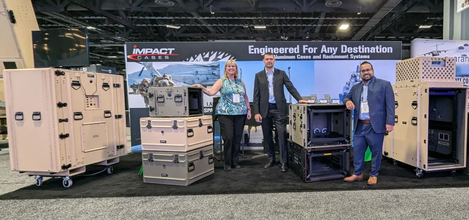 Impact Cases booth at AUSA 2024 Annual Meeting, Washington DC